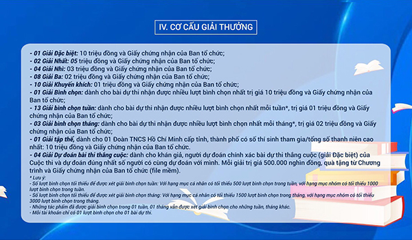 Cơ cấu giải thưởng