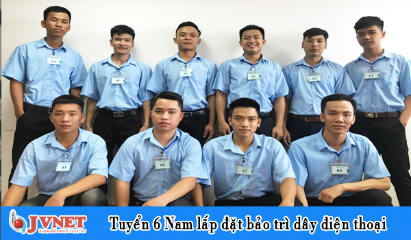Đơn hàng đi Nhật “Lắp đặt bảo trì dây điện thoại”