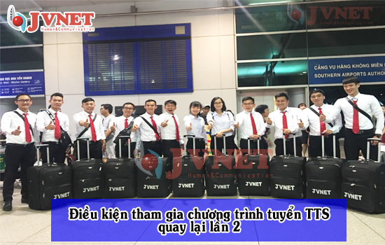 Điều kiện để tham gia ứng tuyển thực tập sinh quay lại lần 2