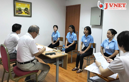 phỏng vấn đơn hàng đi XKLĐ Nhật BẢn 