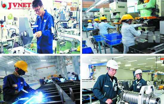 xuất khẩu lao động Nhật Bản ngành cơ khí