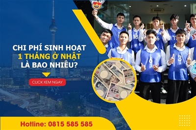 Giải đáp: Chi phí 1 tháng ở Nhật là bao nhiêu?